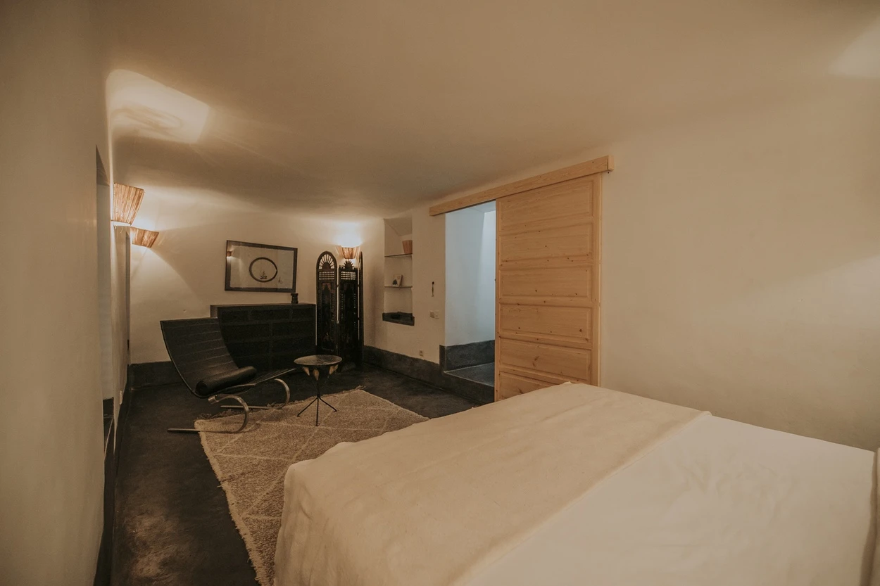Chambre feutrée de la Secret Room
