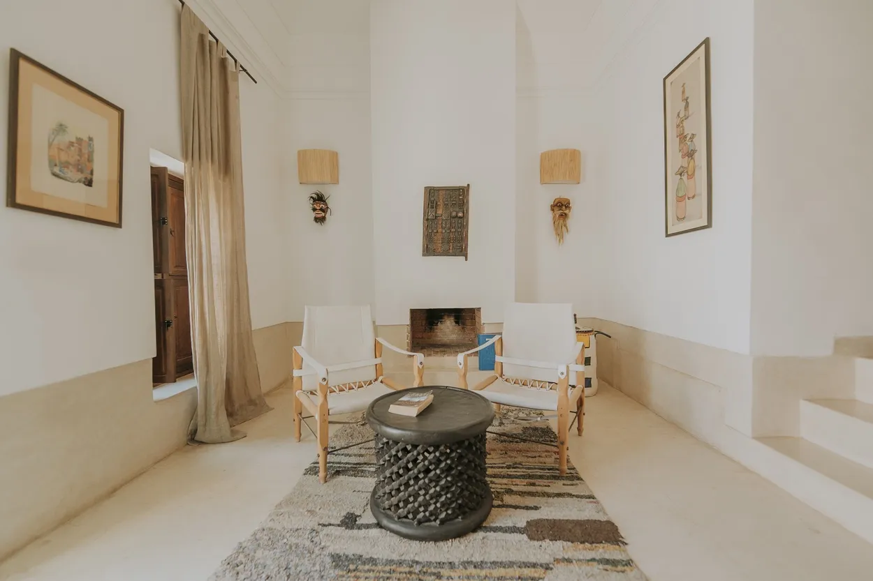 Le salon de la Berber Suite