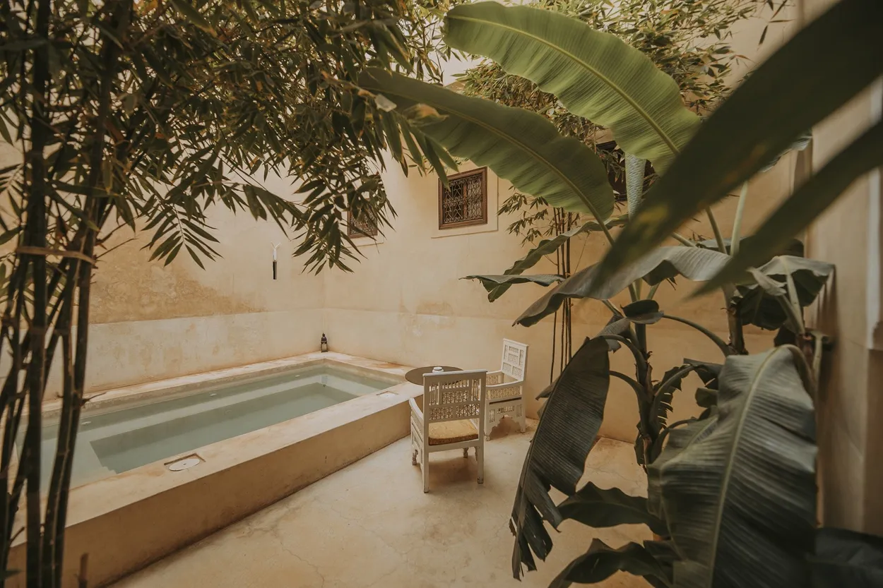 Piscine du second patio